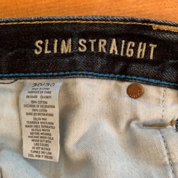 AMERICAN EAGLE Slim Straight Jeans - 30/30 - Picture 6 of 9